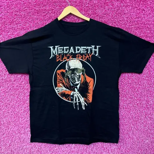 Megadeth Black Friday Rock T-shirt size XL