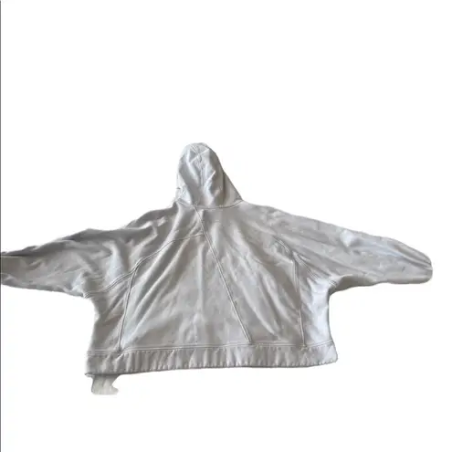 Lululemon  broken beats oversized hoodie alpine white