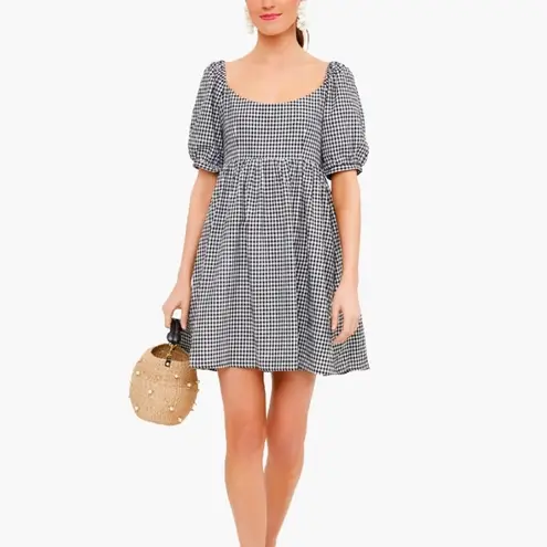 Tuckernuck Pomander Place Black Gingham Smocked Abigail Dress New Size XXXL