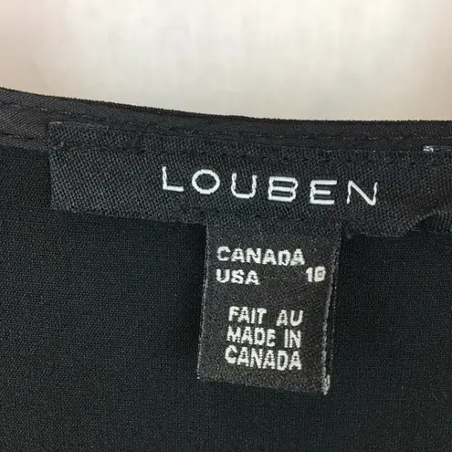 Louben Black Basic Sleeveless Shell Top 10 thumbnail 5