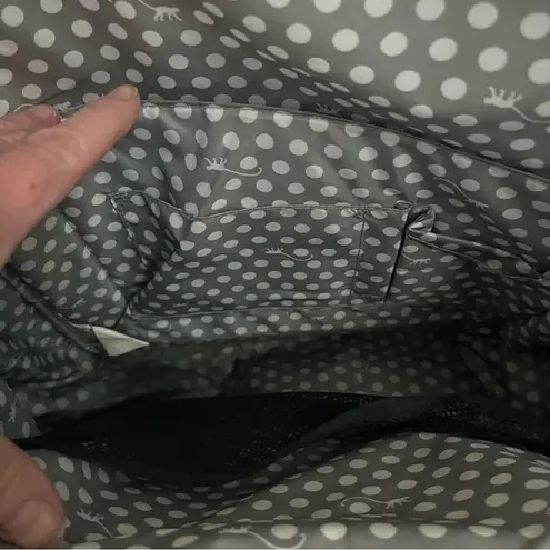 Kipling Backpack ALVY 2-In-1 Convertible Tote Bag Backpack MetallicBP3870 EUC