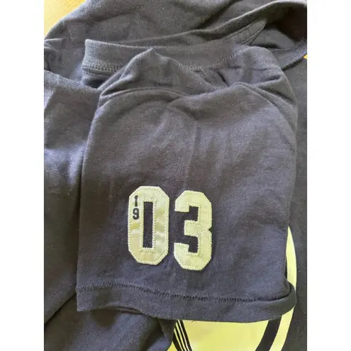 Victoria's Secret PINK New York Yankees Short Sleeve T Shirt Size Large Preppy Blue