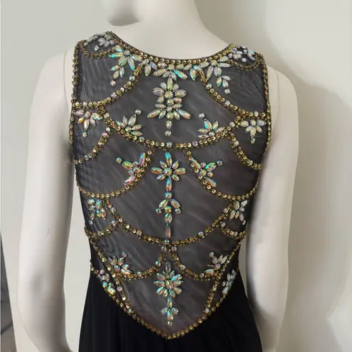 Betsy and Adam elegant evening dress, size 2