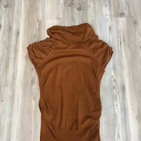 United States Sweaters  Brown Cowl Neck Sweater NWT