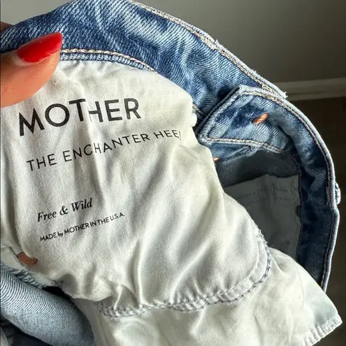 MOTHER ENCHANTER HEEL JEAN FREE & WILD 28 Blue