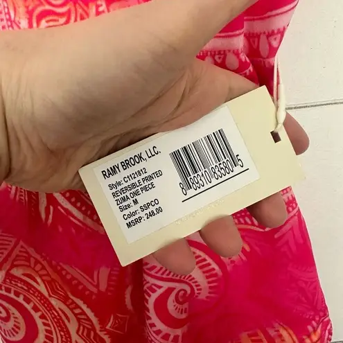 Ramy Brook Women’s Medium Zuma Reversible One Piece Swim NWT Pool Beach Ocean