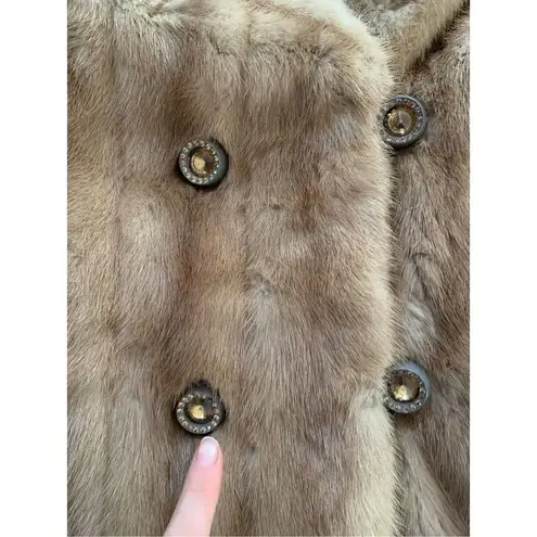 Real fur coat size medium