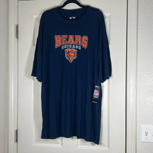 NFL Team Apparel Sleepwear Men’s Chicago Bears Soft Lightweight Tee Size 3XL