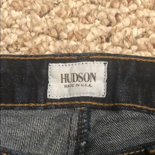 Hudson Jeans Hudson Carly Midrise Straight Dark-wash Jeans