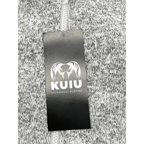 KUIU Womens Base Camp Vest XL High Loft Sweater Fleece Techwear Outdoor Gorpcore Gray