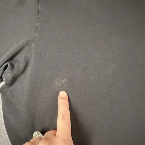 Lacoste  Sleepwear Shirt Mens XL Black Henley Short Sleeve Crocodile Logo Lounge