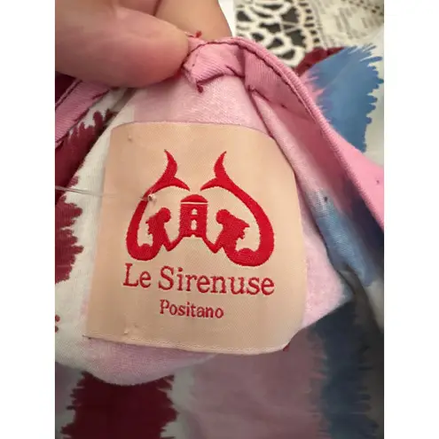 Women's Le Sirenuse Positano Emporio Sirenuse Julia Cold Stripes Dress Size 38 Red