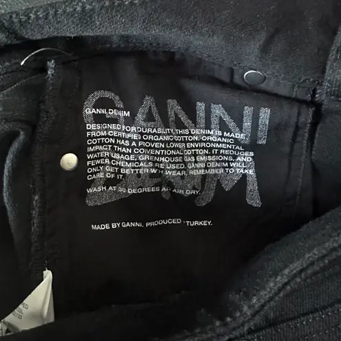 Ganni Cutye Cropped Women’s Jeans Black