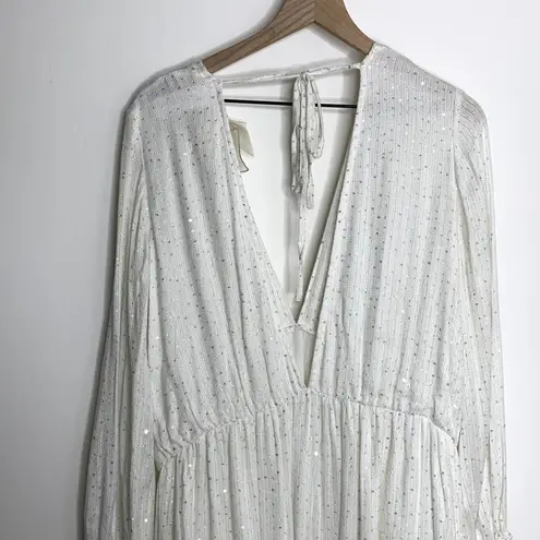 Sundress Chicago Maxi Dress Womens New Medium Large Revolve White