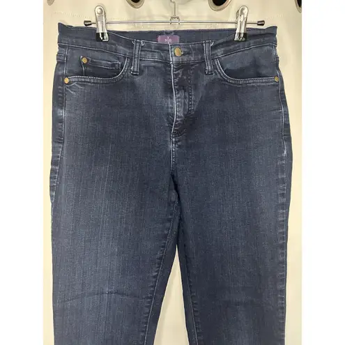 NYDJ Skinny Jeans Womens 10 Lift Tuck Technology Blue Medium Wash Stretch