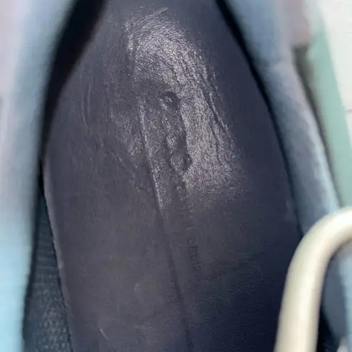 ecco ST.1 women’s sneakers, EUC size 11 (42). Dusty Blue/White/Concrete/Lake Blue