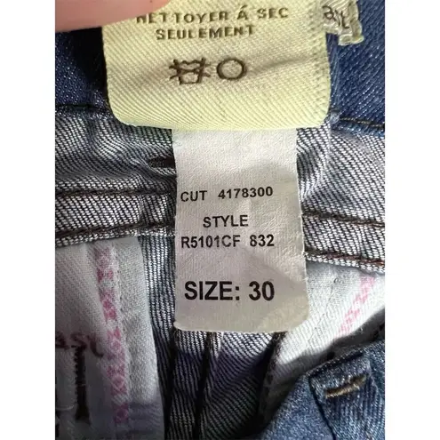 William Rast Women's Bootcut Jeans Size 30 Blue Distressed Low Rise