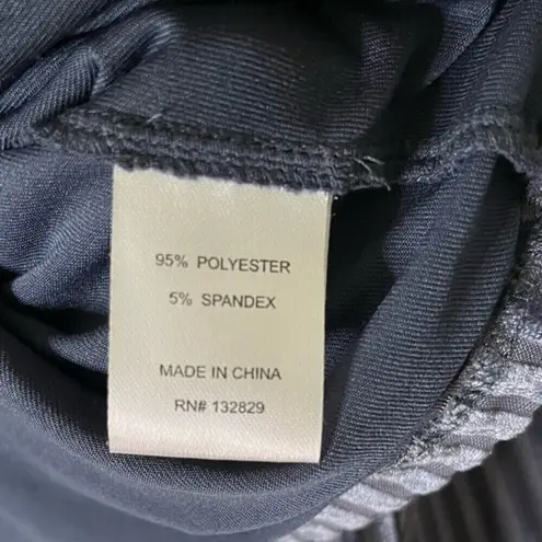 Privacy Please Lynnsey Crop Top in Bluestone Ribbed Long Sleeves Size Medium