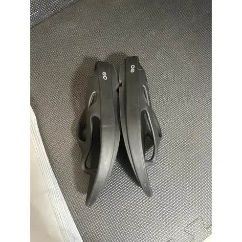 Oofos OOriginal Womens Size 7 Black Beach Walking Outdoor Flip Flop Thong‎