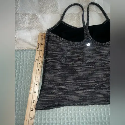 Lululemon  Athletica Gray Power Y Tank
Cropped*
Size 6