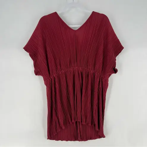 Isabel Maternity Micro Pleated V