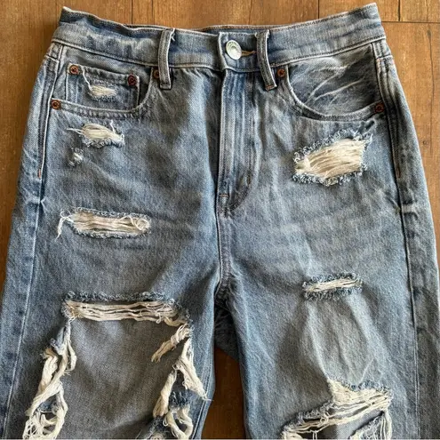 American Eagle  Ripped Highest Waist '90s Boyfriend Jeans Size 4