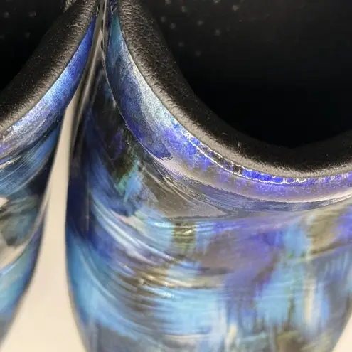 Dansko Women's Professional Clog Blue Brush Patent Comfort Size 37