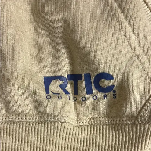 RTIC Cream and Blue Water Repellant Full Zip