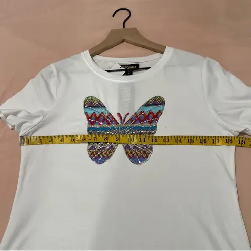 Pink Vanilla White T