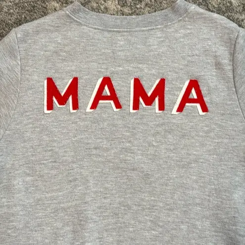 Ingrid & Isabel Mama Maternity Soft Knit Sweatshirt Gray Size undefined