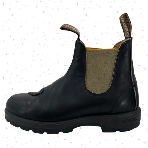 Blundstone X Ducati Scrambler Leather Chelsea Motorcycle Boots AU 4.5 FLAW