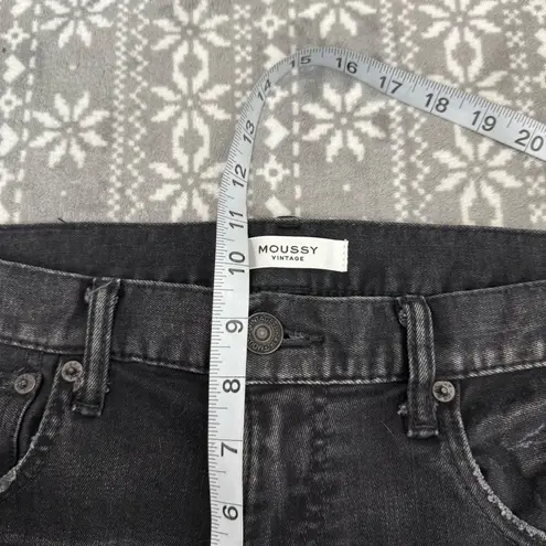 MOUSSY VINTAGE Velma Skinny Jeans Washed Black Size 29 Designer Denim