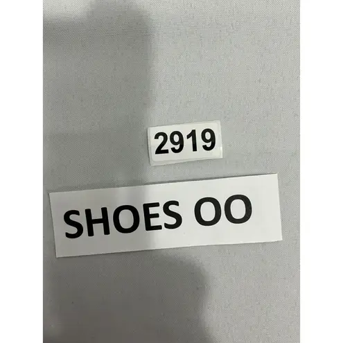 Womans City Classified Size 9 Black Faux Leather Peep Toe Sling Back Heel Shoes