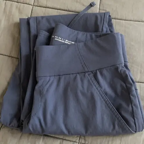 Columbia Women's  Blue Omni Shield Repellent Ankle Pants Size XS EUC #2855