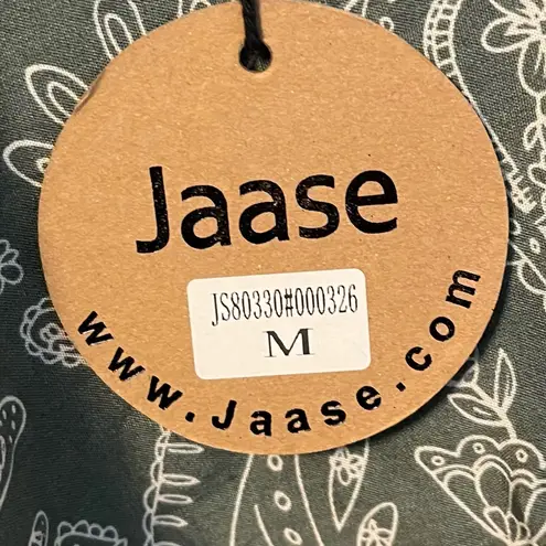 Jaase • NWT Constance Green Paisley Wrap Top