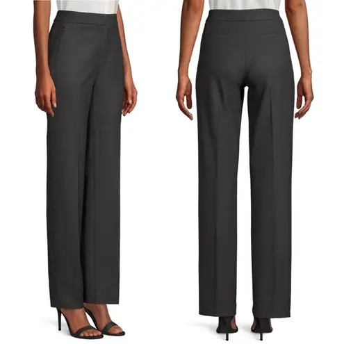 Elie Tahari Leena Dotted Plain Weave Suit Trousers
