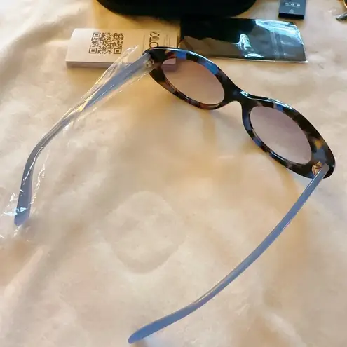 Emporio Armani sunglasses EA4143 Purple Havana frame gradient Lens NIB