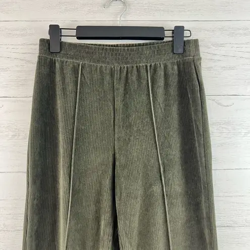 Aerie  Forest Green Ribbed Lounge Set Size M