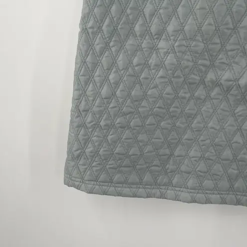 AVENTURA Skirt Size Medium High Rise Jensen NWT Button Quilt Casual Athleisure Blue