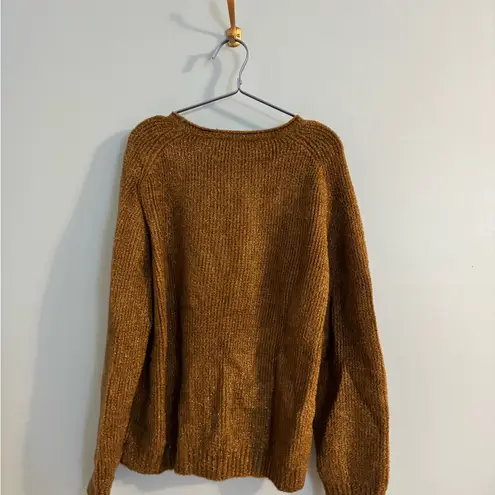 Marc Jacobs shimmer Soft brown  sweater size M wool blend