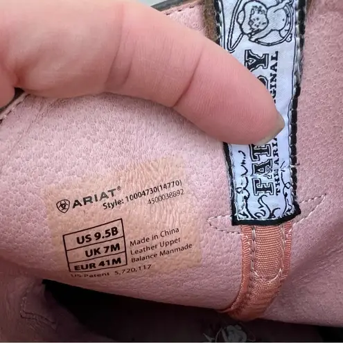 Ariat  Fatbaby Brown 8” Round Toe Bomber 10004730 Size 9.5B EUC