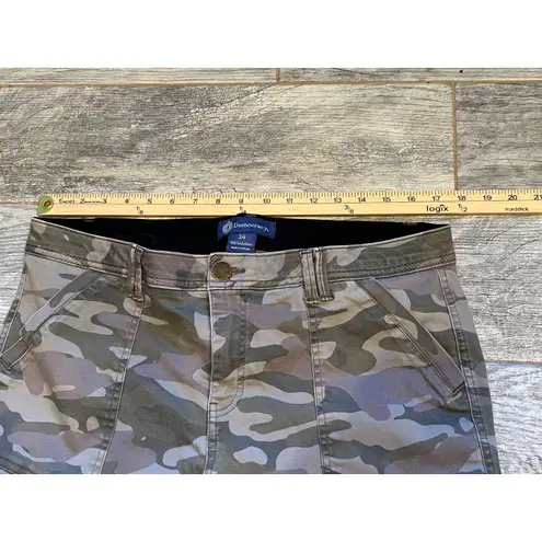 Democracy AB Solution Cargo Pants size 14 Camo Trousers Pockets Womens Grunge