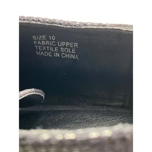 Very Volatile Warner Oxford Flats Womens Size 10 Black Office Wear Lace Up Style