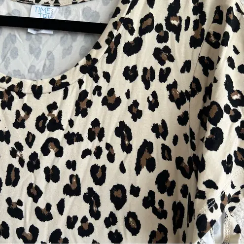 Time And Tru Maternity Women’s Leopard Short Sleeve Midi Dress Size XL (16