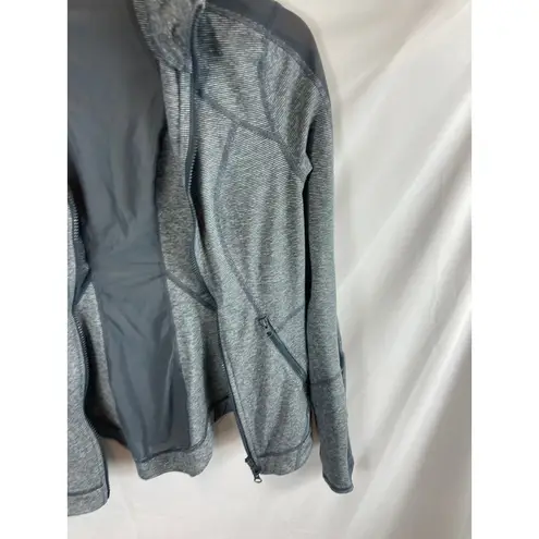 Zella  Athletic Zip Up Jacket Mesh detail Size XS