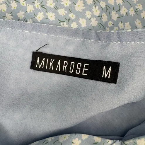 MikaRose Midi Dress Tiered Ditsy Floral Feminine Prairie Cottage Size M Lined