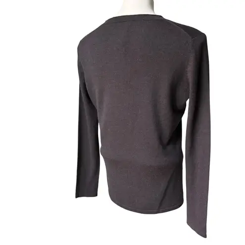 Poetry NWT. Long Sleeve Scoop Neck Cashmere Sweater, Sz M (UK 10)