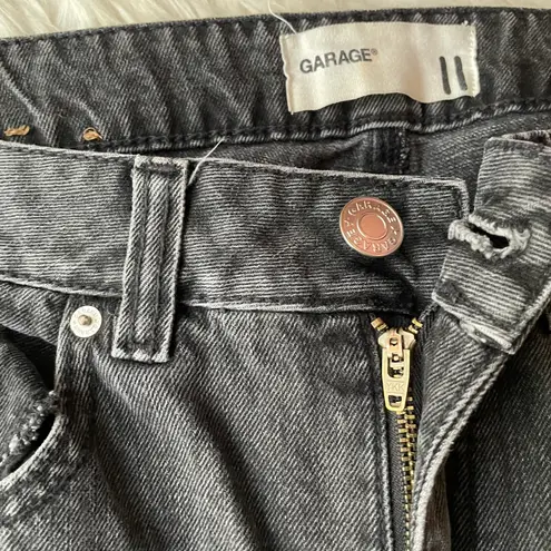 Garage Black Denim Mom Jeans | Size 11