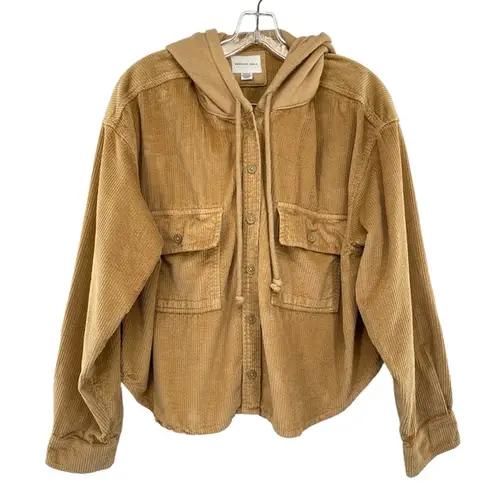 American Eagle  Corduroy Cropped Jacket Womens Hoodie Shacket