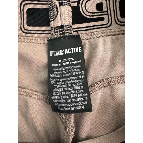 PINK - Victoria's Secret  Checkered HighWaisted  Active Style Leggings Medium